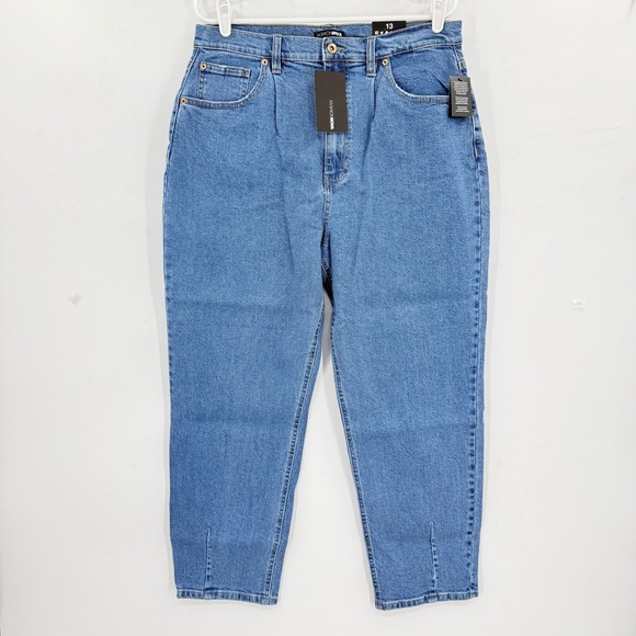 Fashion Nova Denim - Fashion Nova Women's Stretch Always Do Your Best Mom Jeans Size 13 High Rise NWT